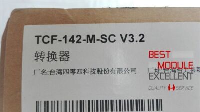 1PC MOXA TCF-142-M-SC TCF142MSC Optical Fiber Media Converter New Expedited Ship