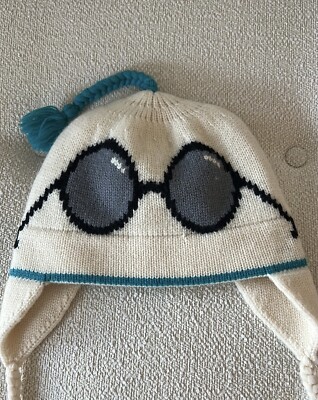 KATE SPADE Ski Goggles 100% Wool Pom Pom Tassel Beanie Ski  display picture 1