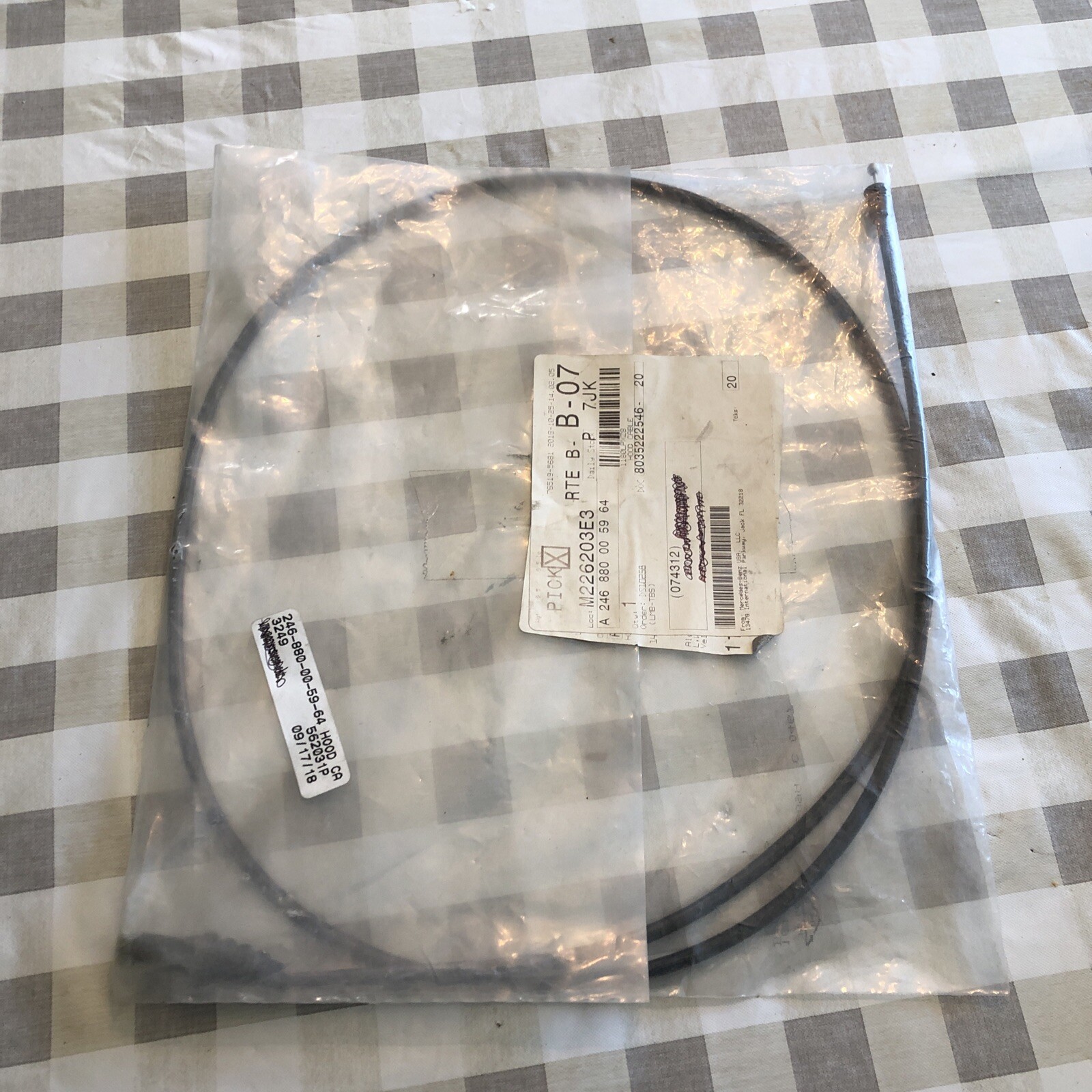 NEW MB GLA X156 FRONT BONNET HOOD CABLE LHD A246880005964 OEM | eBay 