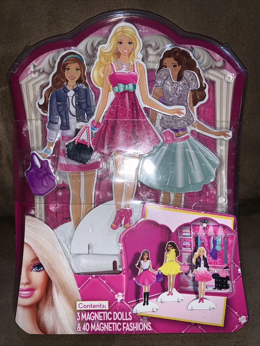 Barbie magnetic best sale paper dolls