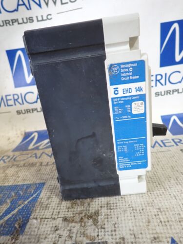 Westinghouse EHD14K EHD1020 1p 20 amp 14kA @ 277v Circuit Breaker - Picture 2 of 6