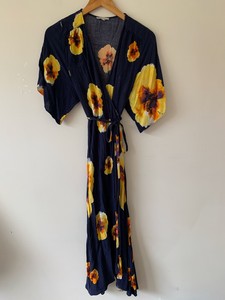 target floral wrap dress