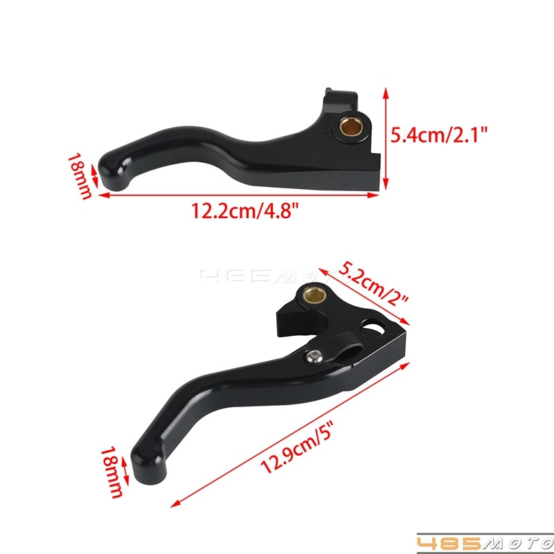 5.4　② For Harley Sportster Iron XL883N Custom XL1200C 2014-22 Hand Brake