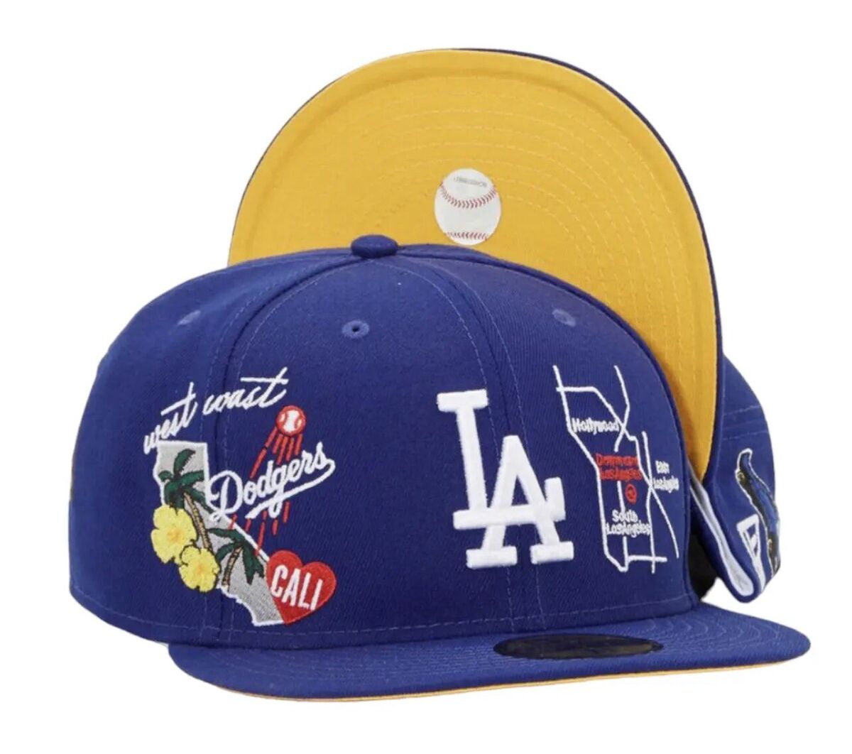 New Era Los Angeles Dodgers City Transit 59FIFTY Fitted Hat New Era Los Angeles Dodgers City Transit 59FIFTY Fitted Hat
