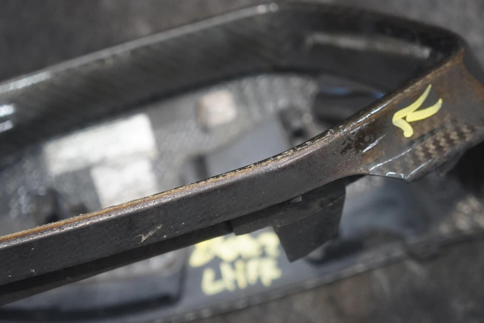 Espejo de puerta del conductor izquierdo cubierta de fibra de carbono 4G8857527E Audi RS7 2017 *Nota* Foto 3 de 4