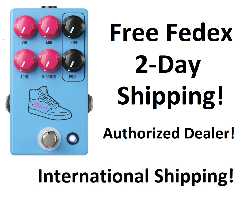 New JHS Paul Gilbert PG-14 Signature Overdrive Distortion New JHS Paul Gilbert PG-14 Signature Overdrive Distortion