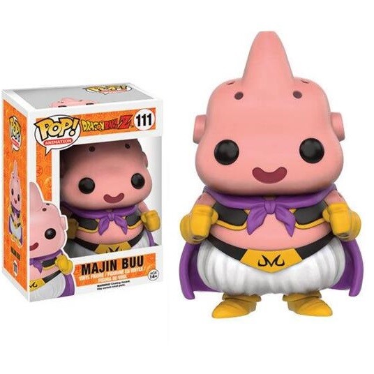 Funko Pop ! Animation Dragon Ball Z - Majin Buu (111) Grassone Rosa Vinyl Figure