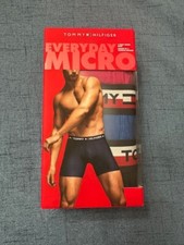 MEN 3 PACK TOMMY HILFIGER BOXER BRIEFS SIZE MEDIUM