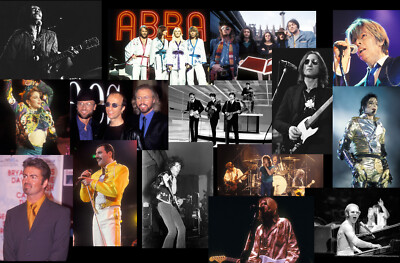 Musik Foto / Bild Archiv Nirvana ZZ Top Blondie Deep Purple Bob Dylan W. Houston