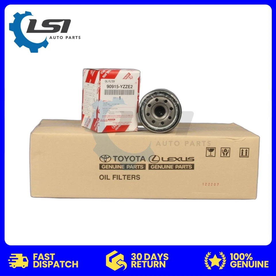 Toyota Genuine Oil Filter 90915-YZZE2 x10 Aus ref: Z432 - Image 2 of 4