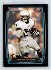Kenjon Barner Rookie 2013 Bowman #157 Carolina Panthers RC 2-21