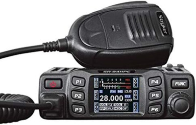 10 Meter Amateur Ham Mobile Radio Am Slim, Black, SR94HPC