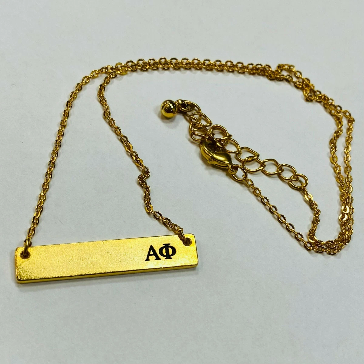 Sorority bar necklace sale