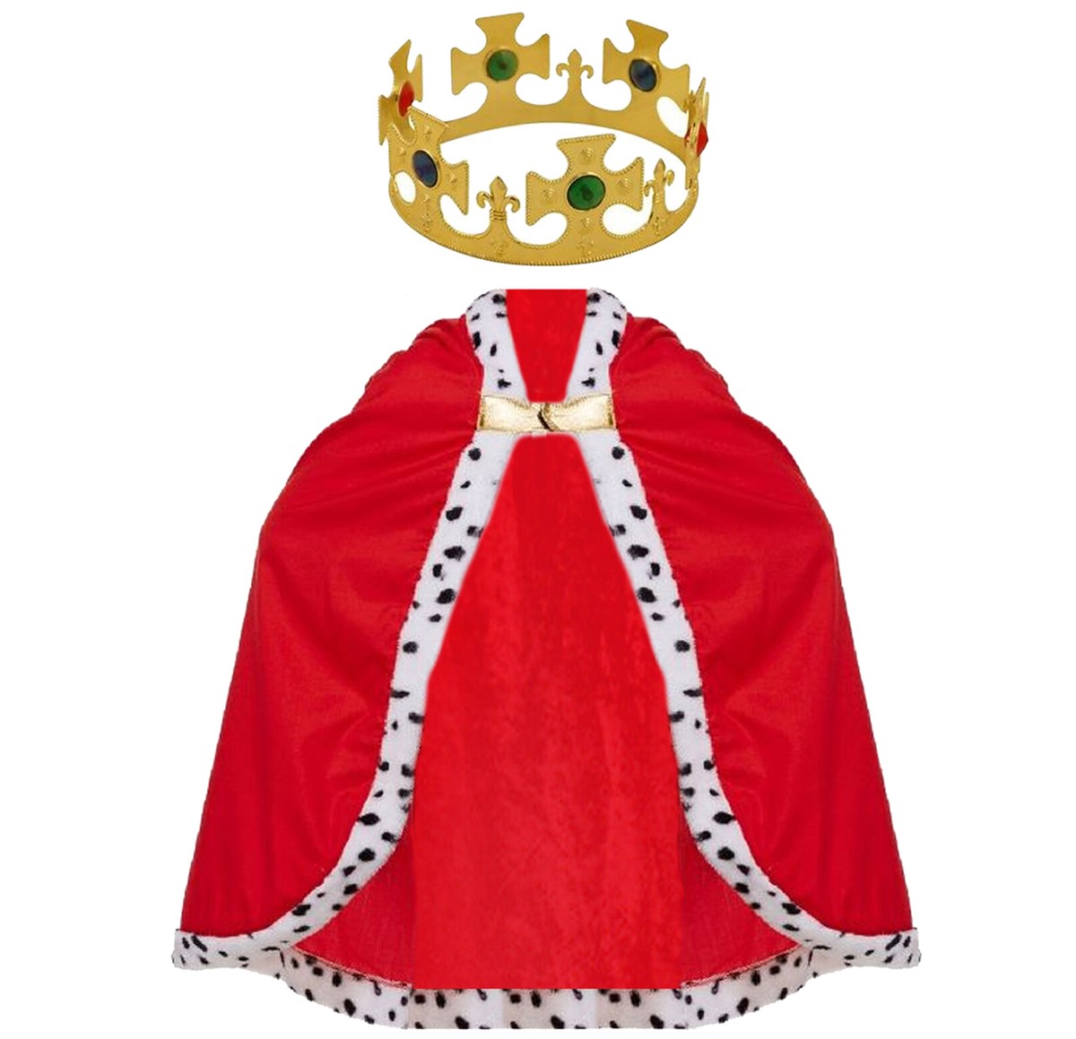 Costume Da Re Per Bambini Mantello Da Re Baldassarre Per Bambini