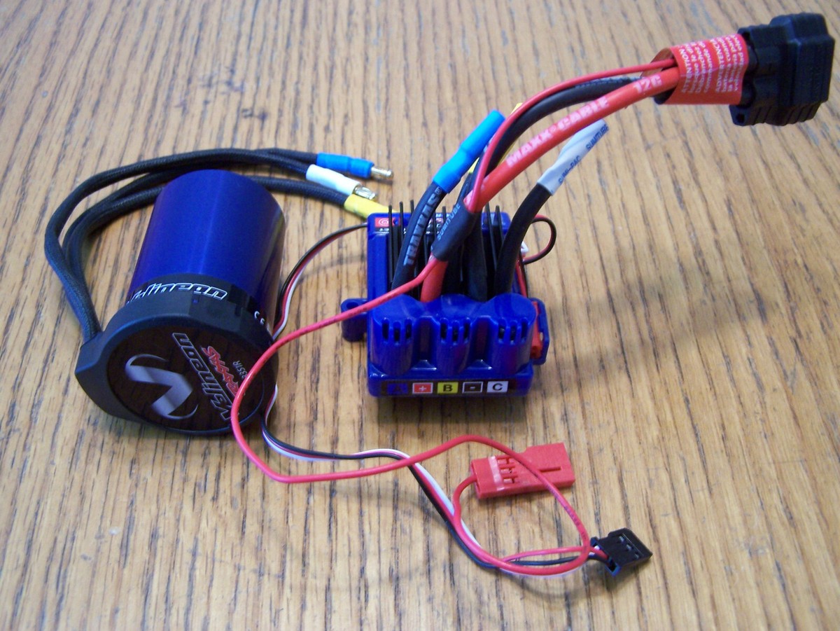 Fit Traxxas Velineon VXL-3s Brushless Speed Control ESC MOTOR