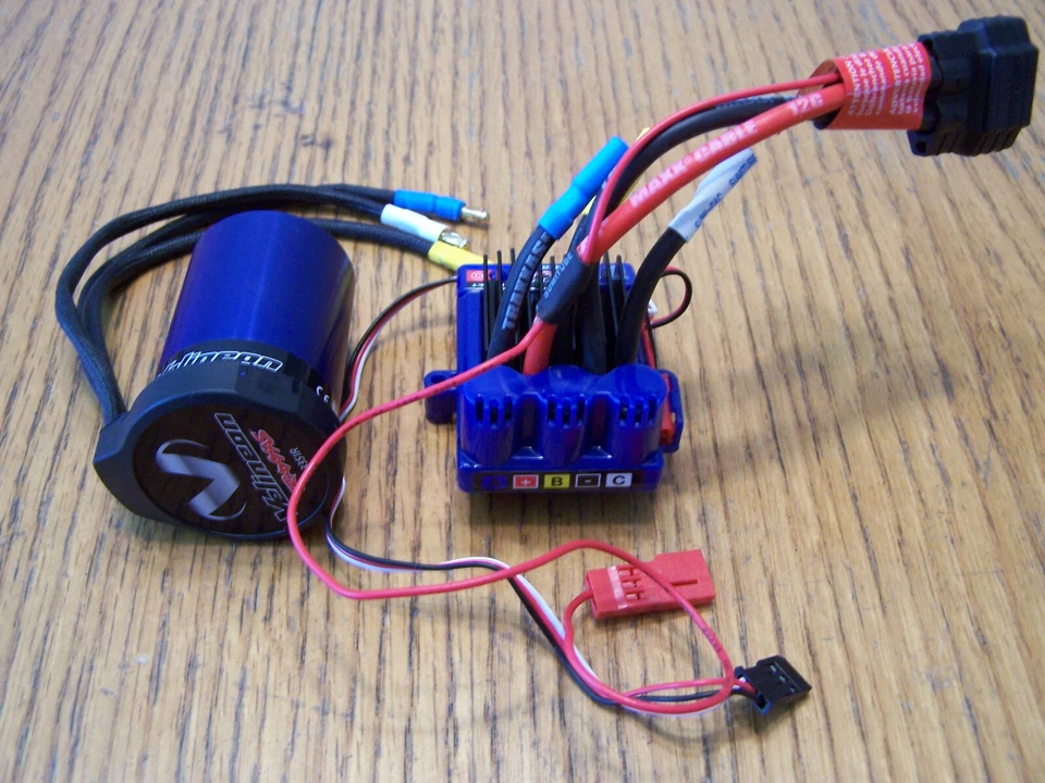 Fit Traxxas Velineon VXL-3s Brushless Speed Control ESC MOTOR Ultimate Slash Tap - Image 4 of 4