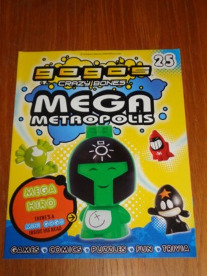 GOGO CRAZY BONES MEGA METROPOLIS #25 UK MAGAZINE =