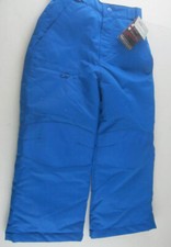 Swiss Tech Thick Snow Pants Boys/Girls XS 4-5 Ultra Blue NEW NWT