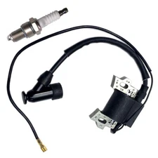 Ignition Coil Spark Plug Set Fit for: Einhell BG-PM S HW SE GTR-E Einhell LE-PM