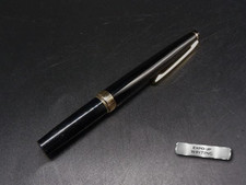 PILOT Elite Cap Type Ballpoint Pen Writing Instrument Stationery Black Gold