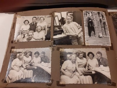 Vintage ~ Fotos / Postkarten - Nachkriegsdeutschland Urlaub & soziale Situationen.