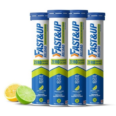Fast&Up Reload Zero Elektrolyt Tabletten Zero Sugar & Calories Lemon & Lime