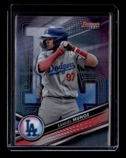 Samuel Munoz 2022 Bowman's Best #TP-24 Los Angeles Dodgers BASEBALL ROOKIE