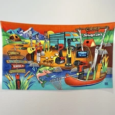 SNAP-ON TOOLS LIMITED EDITION 2024 CAMP BEACH TOWEL NEW IN PACKAGE