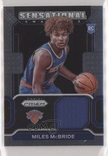 2021-22 Panini Prizm Sensational Swatches Miles McBride #SW-MMC 0qo7