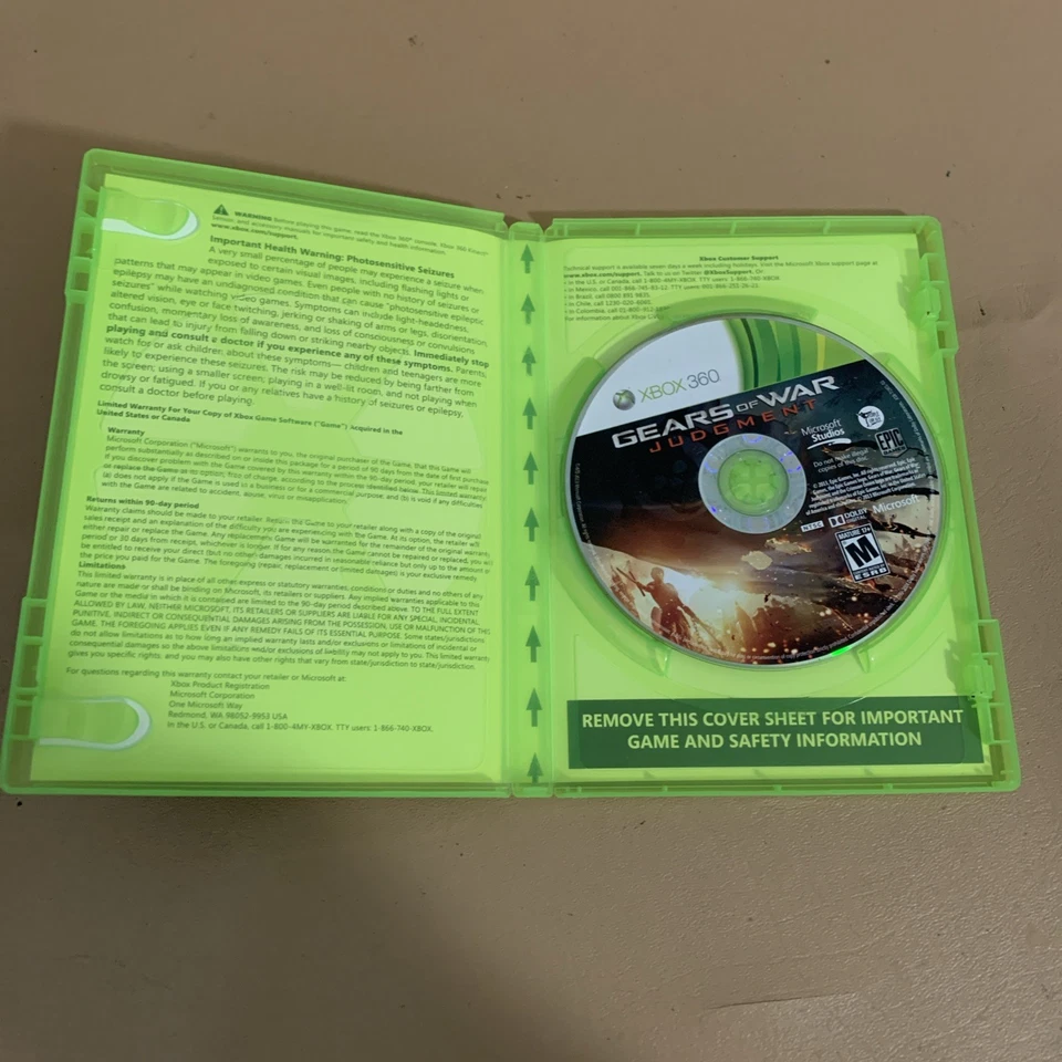 Gears of War: Judgment Xbox 360, 2013, Disc and Case - Image 2 of 3
