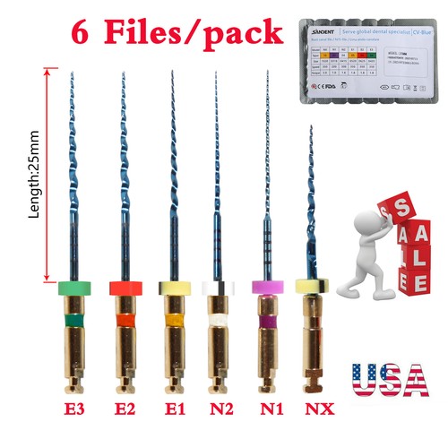 Dental Wireless 16:1 Mini Endo Motor LED Handpiece/6pcs Endo NiTi Rotary File - Picture 8 of 14