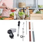 Messerschärfer Kit Edelstahl Messerschleifmaschine Schärfstein System Für Hau E
