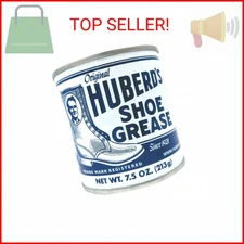 Huberd’s Shoe Grease (7.5oz) - Leather conditioner and waterproofer since 1921. 