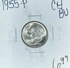 1955-P ROOSEVELT SILVER DIME ~ CH/BU ~BEAUTIFUL COIN~