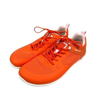 Kricely Running Shoes Mens 9.5 US 43.5 EU Orange Minimalist Lace Up  Brand New