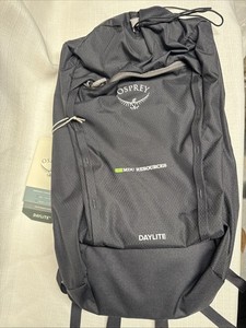 Osprey Daylite Cinch Black Everyday Travel Hiking 915 cu in Backpack NWT