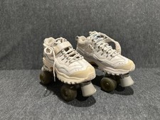 Used Fair Condition Sketchers 4 Wheelers E-2 Roller Skates Size 10