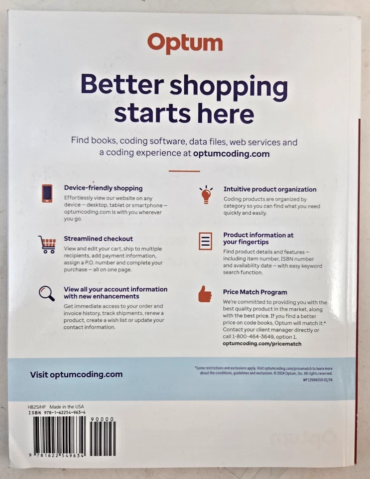 Optum 2025 HCPCS Level II Professional Book (Softbound) - Image 2 of 4