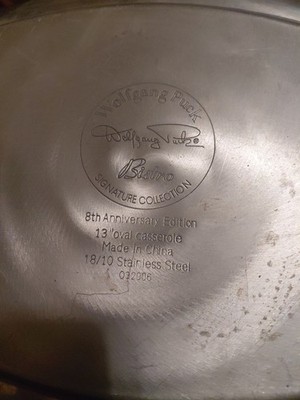 Wolfgang Puck Bistro Signature  Collection  13'' Oval Casserole