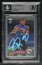 BAS 2011 Topps Chrome Patrick Peterson #211 BGS Authentic Auto 0t2s
