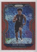 2020 Panini Prizm Rookie FOTL Red Shimmer 28/35 Devin Asiasi #370 1l2