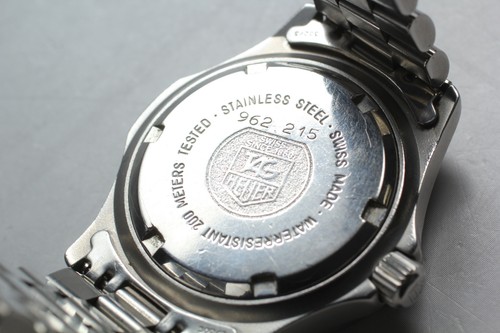 [Near Mint] Tag Heuer Professional 2000 962.215 Silver Dial w/Date Quartz Damen - Bild 9 von 10