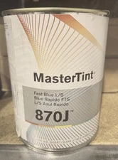 Axalta 870J Fast Blue Tint Toner Cromax Chromabase Mastertint QUART