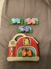 Preowned Leap Frog Fridge Farm Magnetic Matching Animal Barn & 100 Word Book — photo 4