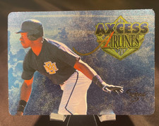 1998 Skybox Dugout Axcess Airlines (FF5 of 10) Grissom ERROR CARD BLANK FRONT!!