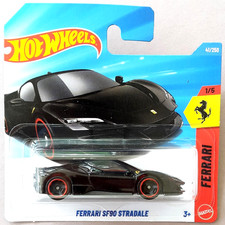 Hot Wheels Ferrari SF90 Stradale nero daytona/schwarz 2026 Ferrari 1/5 OVP
