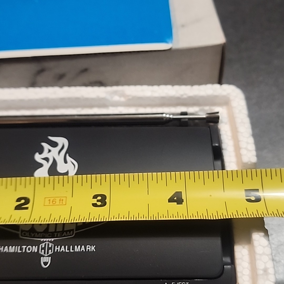 Motorola Discrete Hamilton Hallmark Olympic Team portable clock radio NEW IN BOX