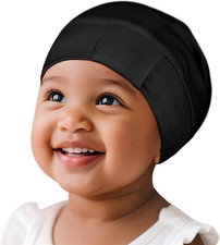 Baby Bonnet for 0-6 Months, Silky Satin Bonnet for Sleeping, Smooth for No Frizz