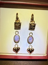 VTG &bull; All My Children &bull; Charm Earrings &bull; NOS &bull; QVC &bull; Soap Opera 1993 &bull;