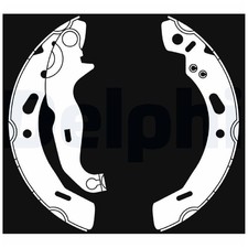 Bremsbackensatz hinten für Ford Fiesta 6 CB1 KA RU8 KA+ 3 TK UK | 24563020